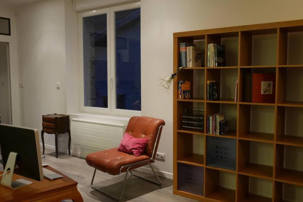 Superbe Loft 100M2 Proche Cathedrale Avec Parking Apartment แร็งส์ ภายนอก รูปภาพ