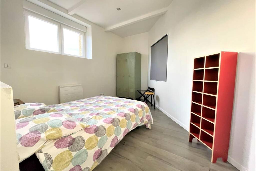 Superbe Loft 100M2 Proche Cathedrale Avec Parking Apartment แร็งส์ ภายนอก รูปภาพ