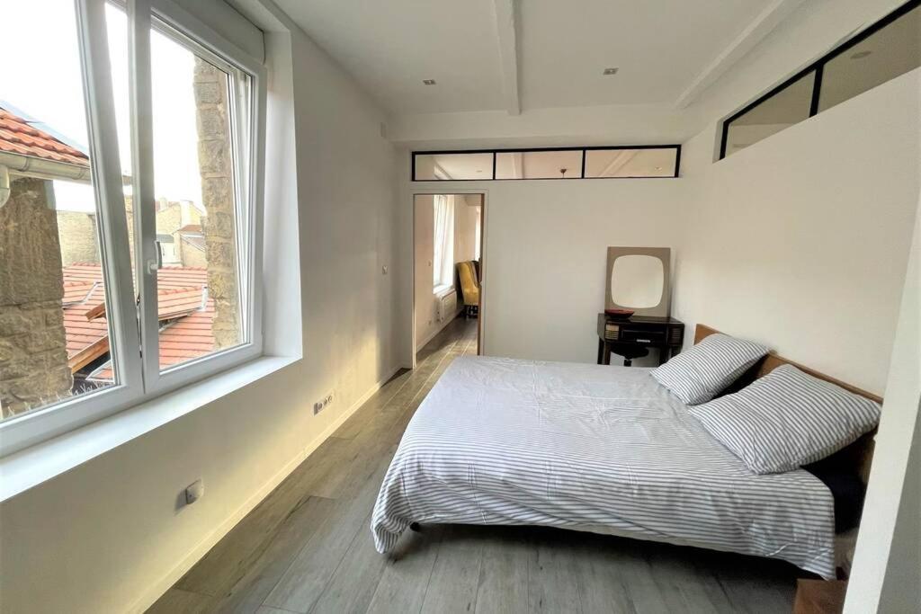 Superbe Loft 100M2 Proche Cathedrale Avec Parking Apartment แร็งส์ ภายนอก รูปภาพ